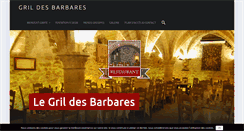 Desktop Screenshot of grildesbarbares.com