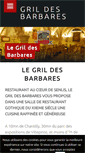 Mobile Screenshot of grildesbarbares.com